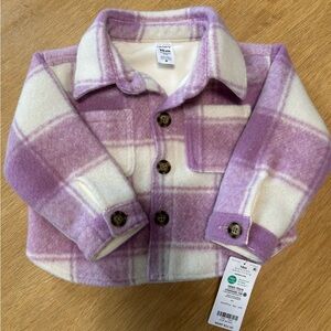 NWT Carter’s Girls Plaid Jacket